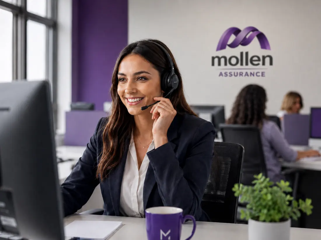 Conseiller Mollen Assurance en centre d’appel